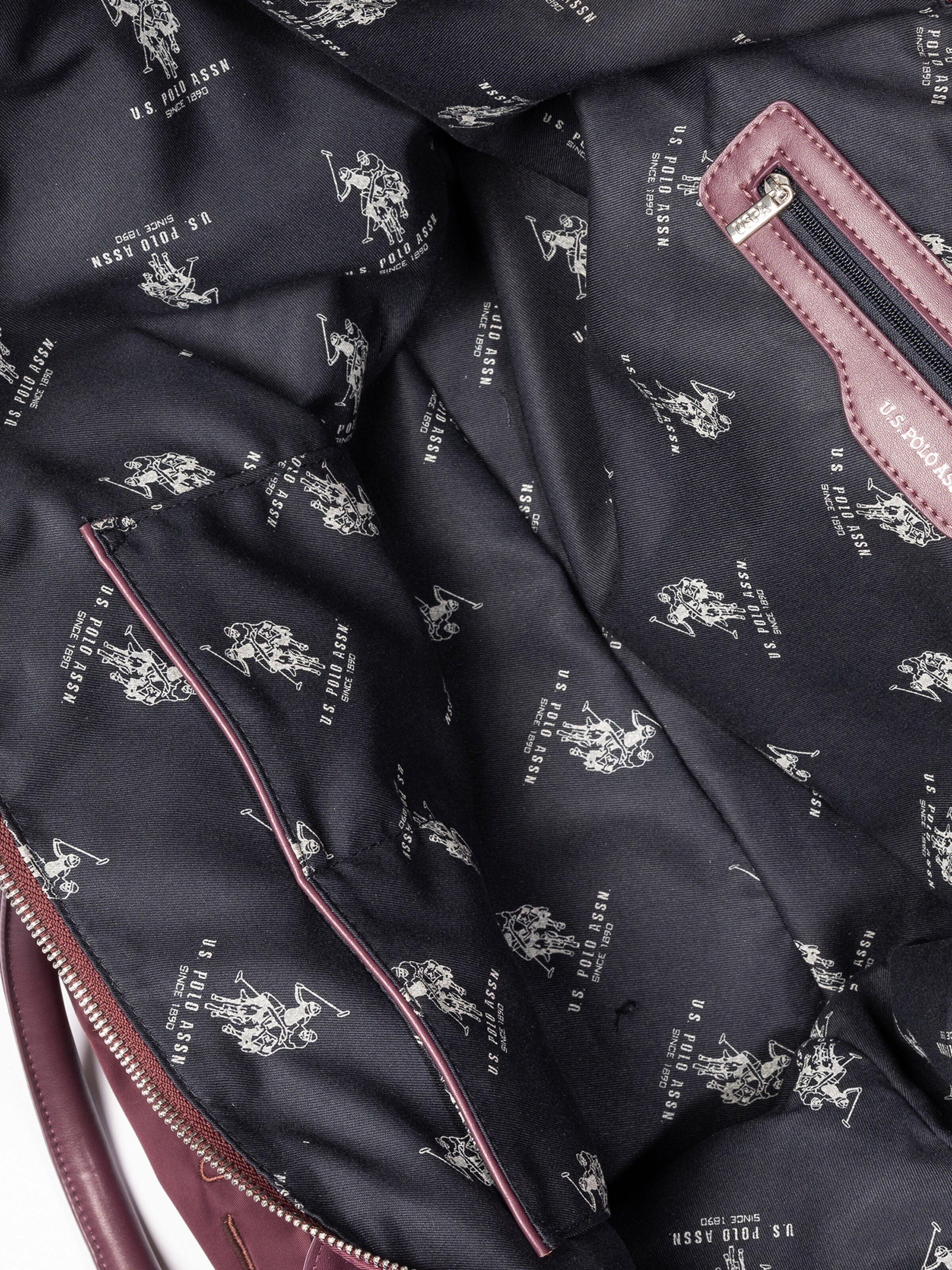 U.S. POLO ASSN. Weekend bag in Purple