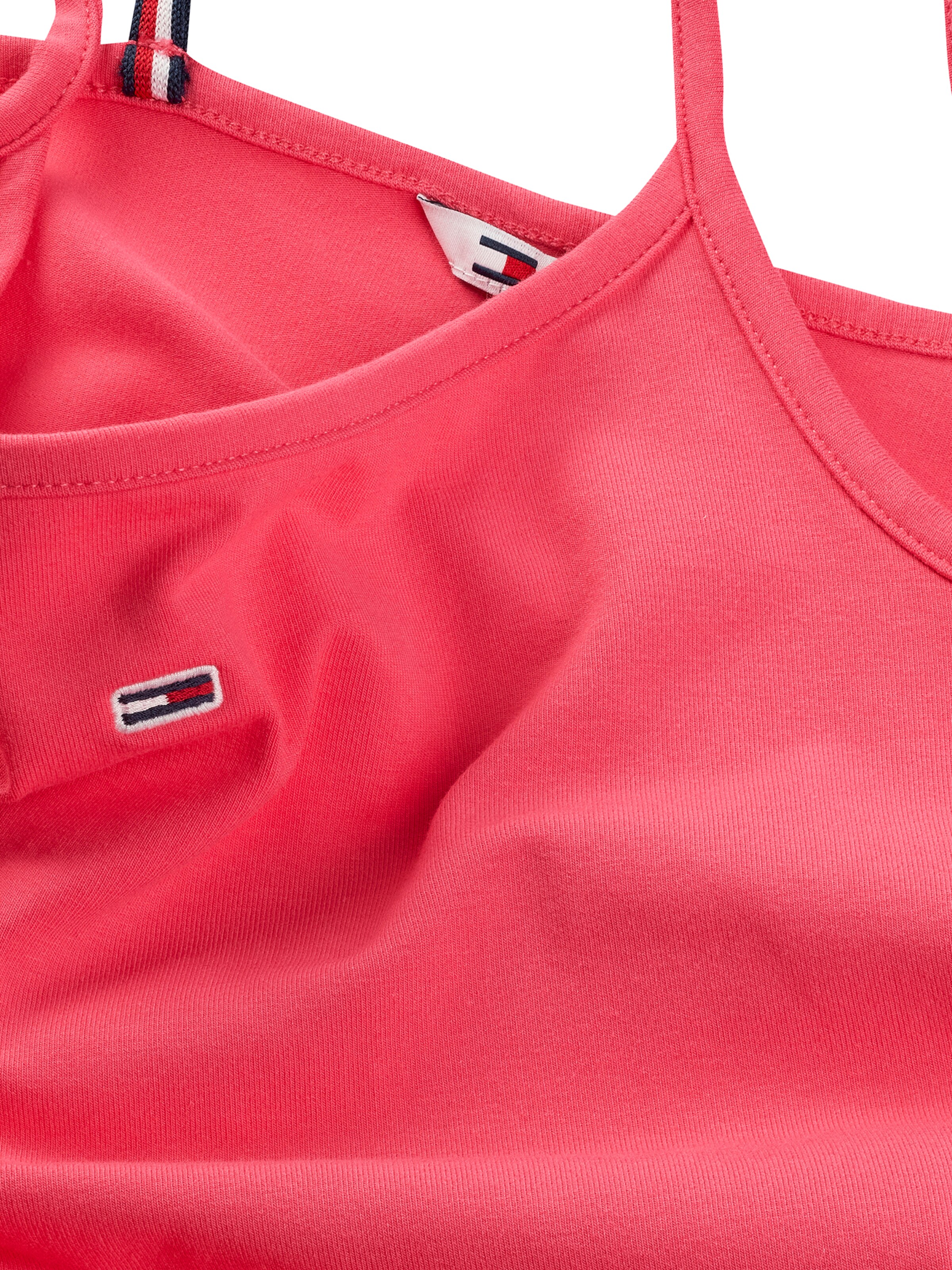 Rochie de vară 'ESSENTIAL' de la Tommy Jeans pe roșu