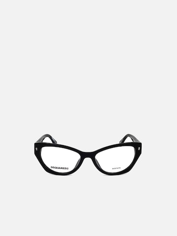 DSQUARED2 Sunglasses 'Dsquared2 D2 0043 Havana 54/17/145 WOMAN Eyewear Frame' in Black: front