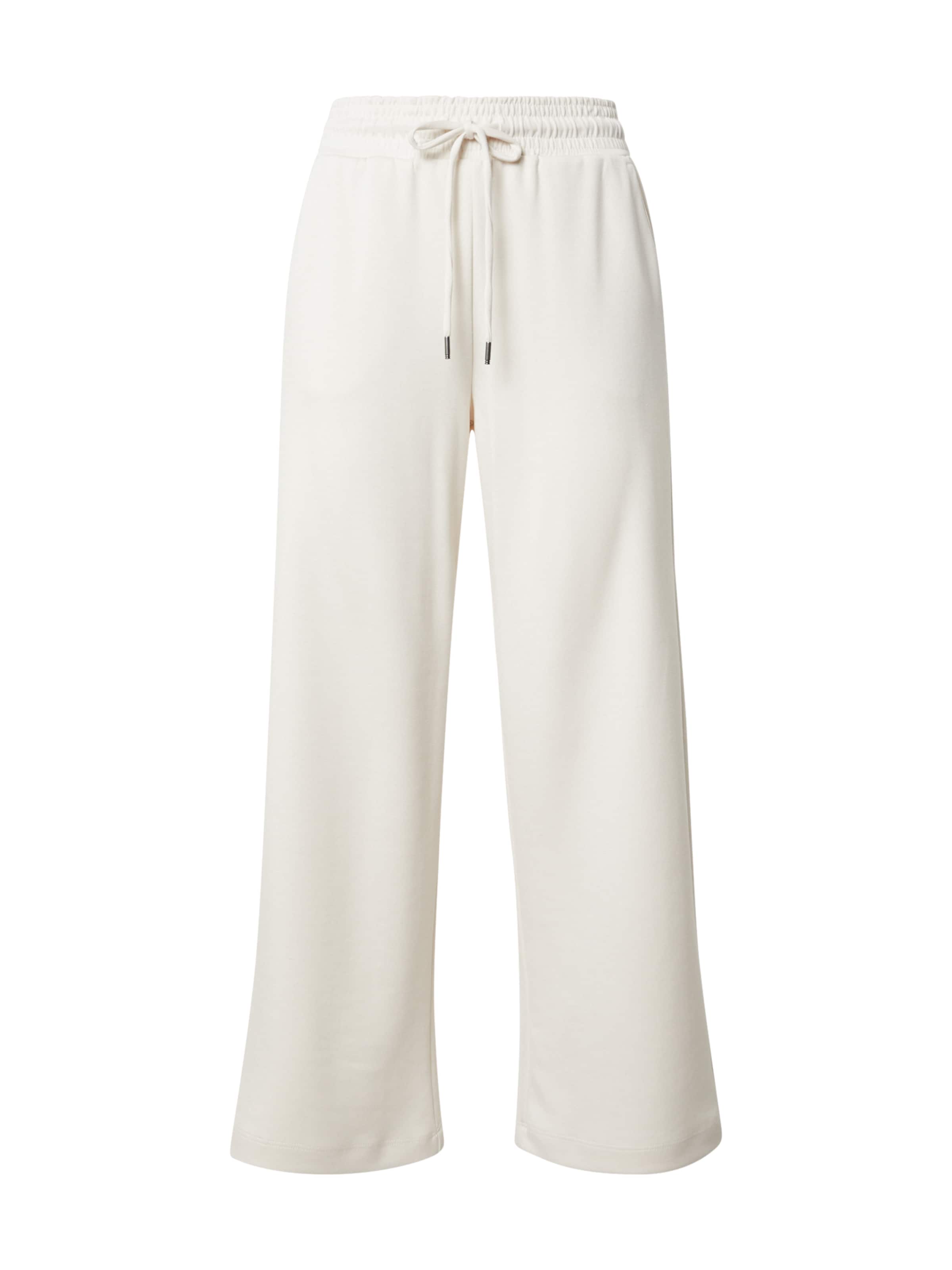 Soyaconcept Wide leg Trousers 'Banu' in Beige: front