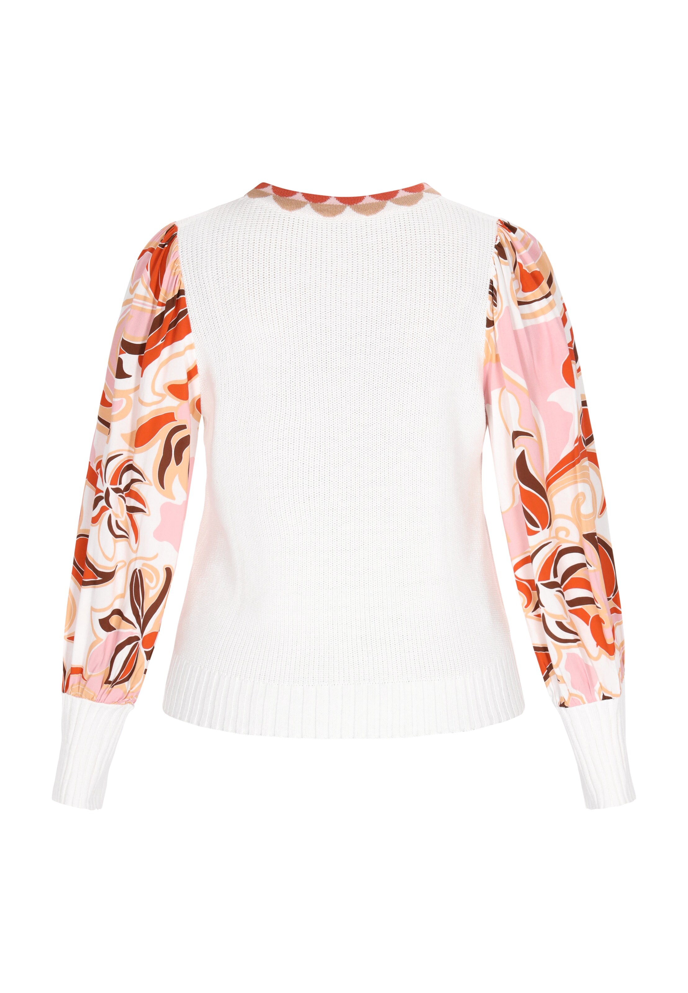 Pulover de la Gaya pe alb