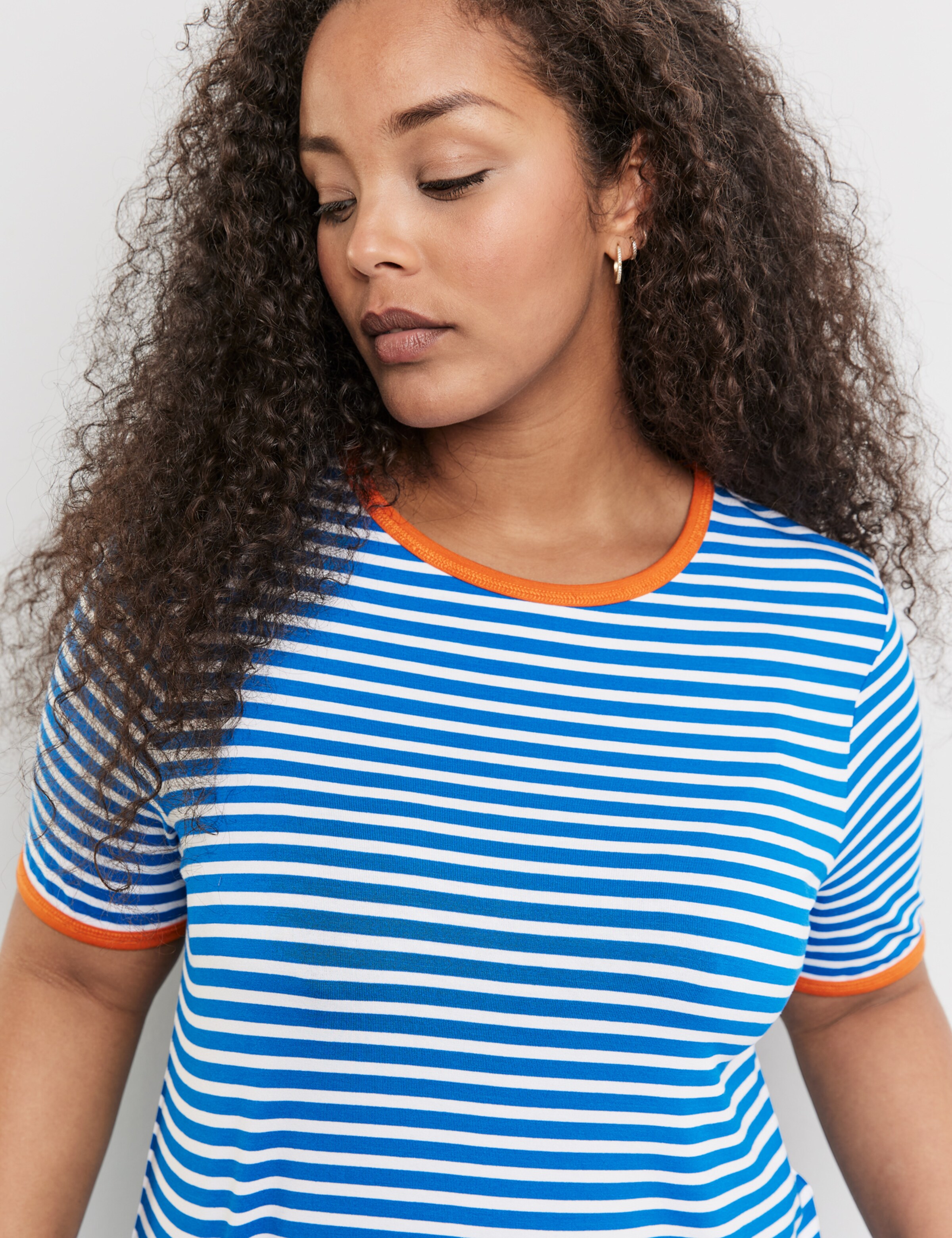 SAMOON Shirt in Blue ABOUT YOU