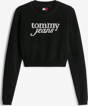 Pullover di Tommy Jeans in nero: frontale