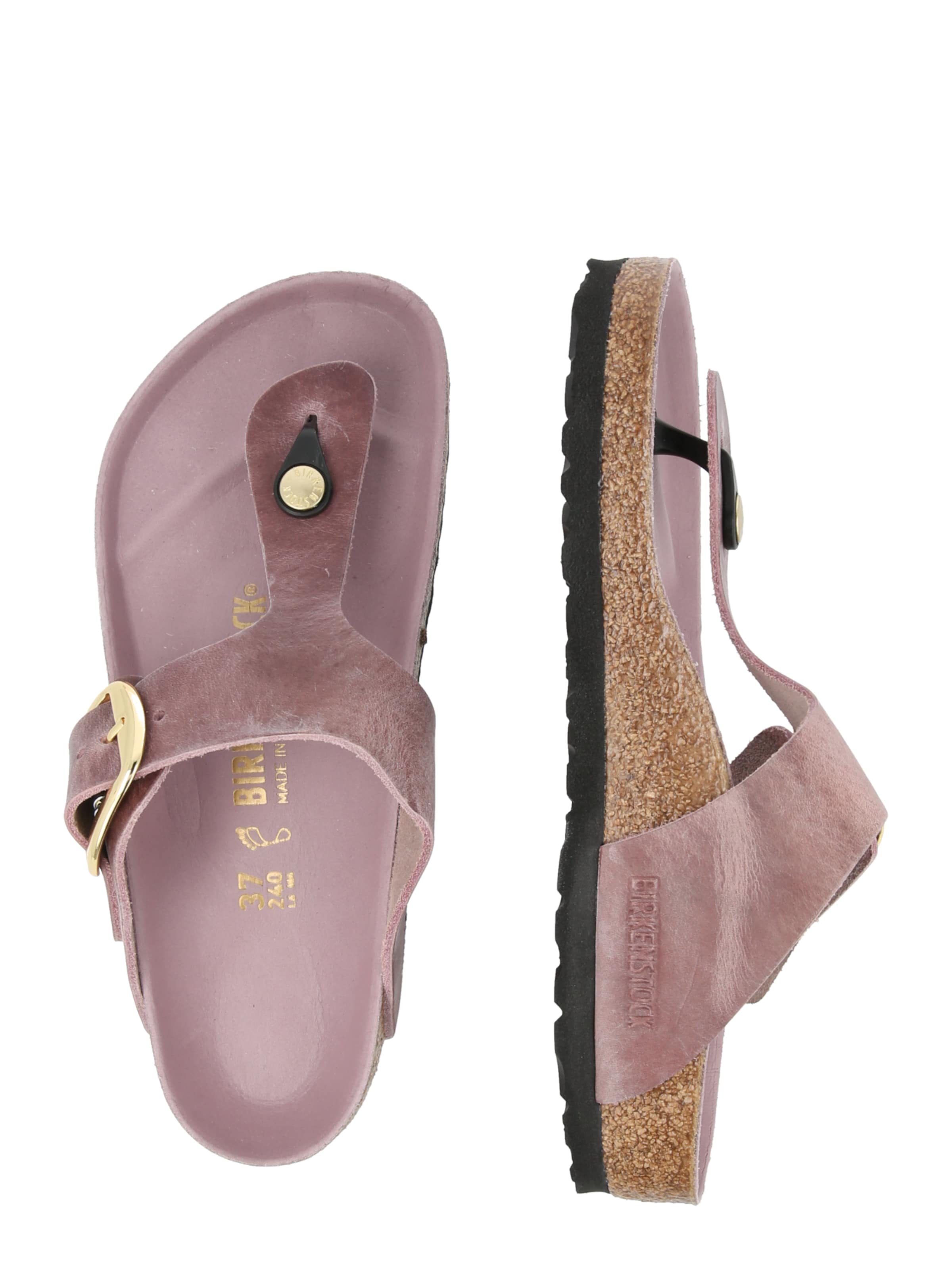 BIRKENSTOCK Tådelare 'Gizeh' i lila