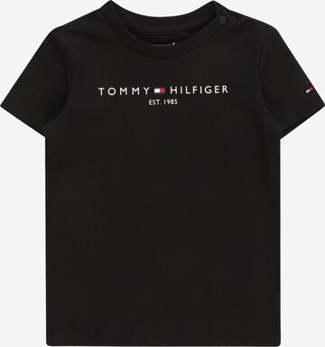 TOMMY HILFIGER Särk, värv must: eest vaates