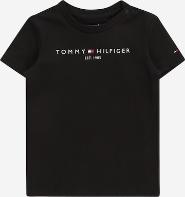 TOMMY HILFIGER - Camiseta en negro: frente