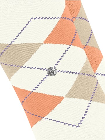 BURLINGTON Socks 'Everyday Argyle' in White