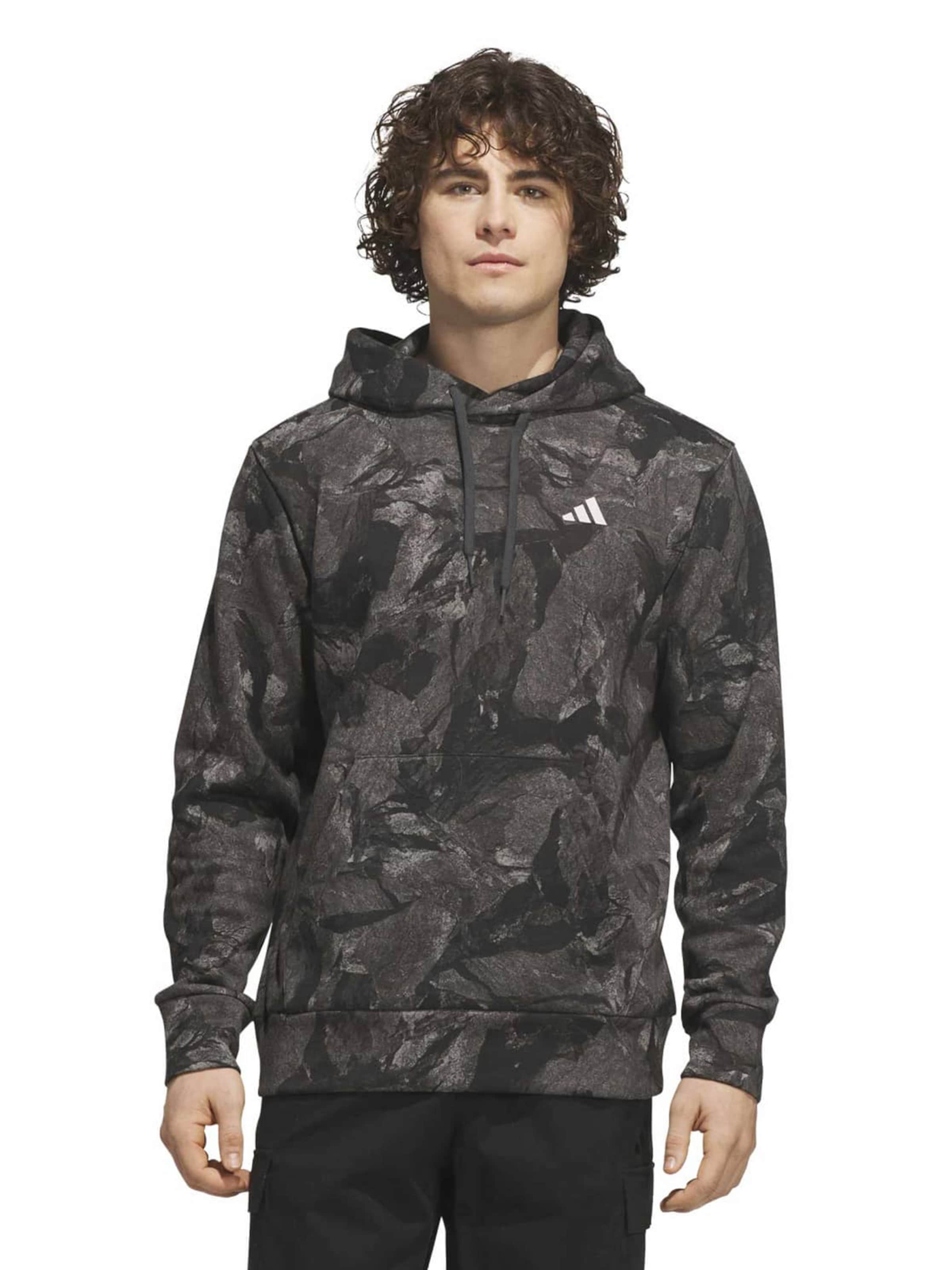 ADIDAS SPORTSWEAR Αθλητική μπλούζα φούτερ σε γκρι: μπροστά
