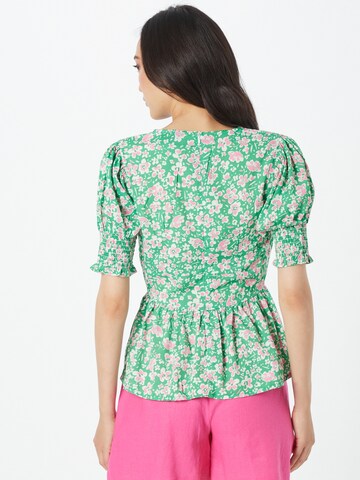 Oasis Bluse i grøn