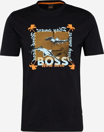 BOSS T-Shirt in Schwarz: predná strana