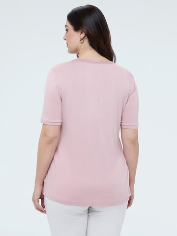 Chemisier Fiorella Rubino en rose