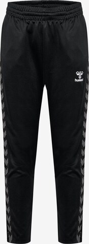 Regular Pantalon Hummel en noir : devant