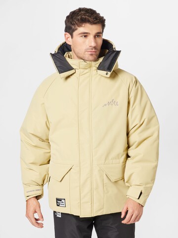 Grimey - Parka de inverno 'SNOW FOX' em bege: frente