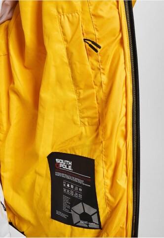 SOUTHPOLE Winter Jacket 'PM234-014-2 SP Storm Net 1.0' in Yellow