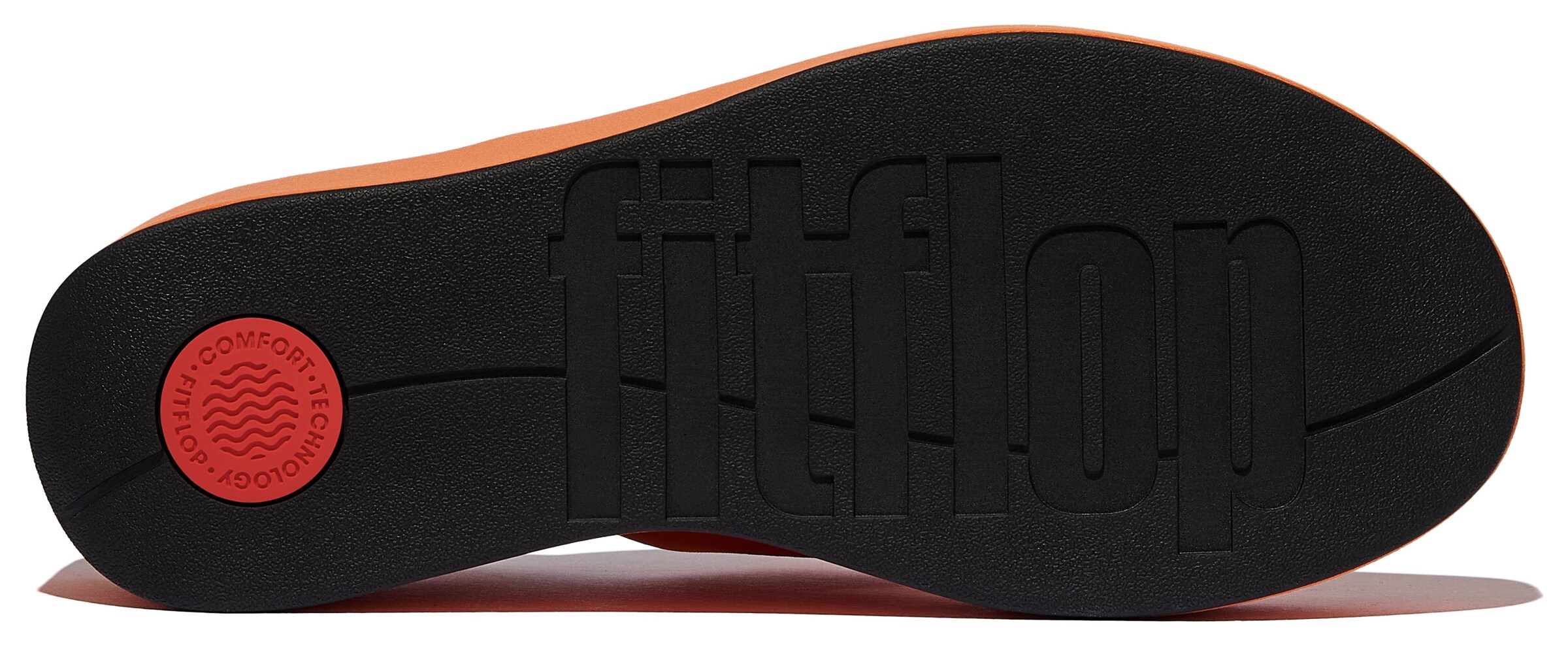 FitFlop T-Bar Sandals in Orange