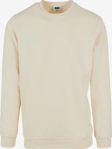 Urban Classics Sweatshirt in White: front