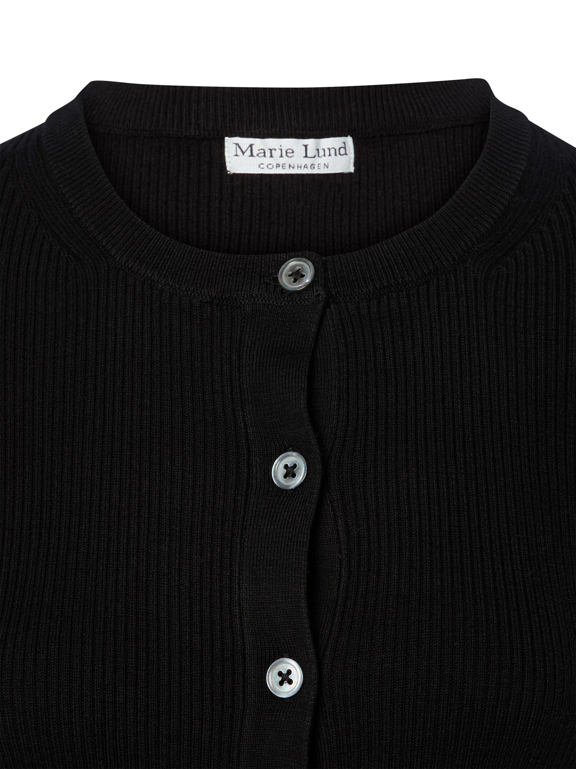 Marie Lund Strickjacke in Schwarz