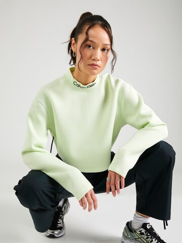 Pull-over de sport Calvin Klein Sport en vert