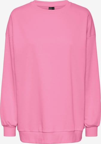 PIECES Μπλούζα φούτερ σε ροζ: μπροστά