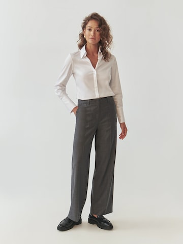 Wide Leg Pantalon à plis 'Masda 1' TATUUM en gris