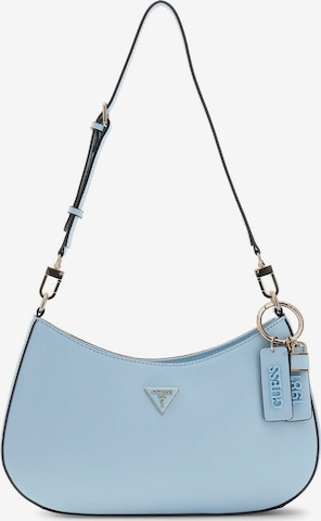 GUESS Schultertasche 'Noelle' in Blau: Vorderseite