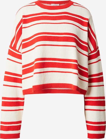Pull-over oversize & Other Stories en rouge : devant
