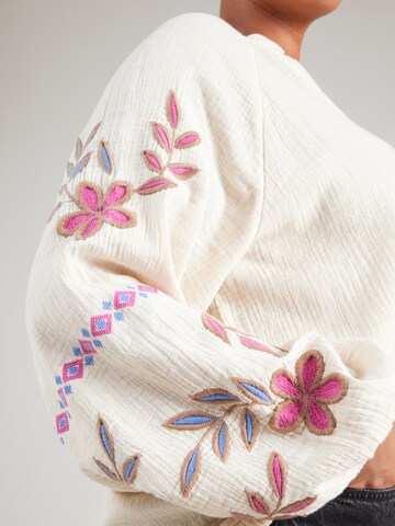 ONLY Carmakoma Blouse 'CARBLAKE' in Grey