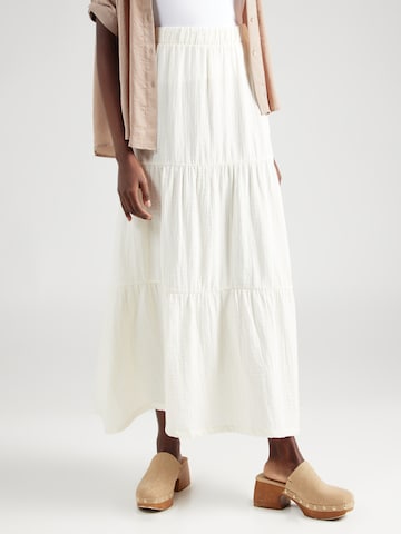 PIECES Skirt 'SIKKA' in White: front