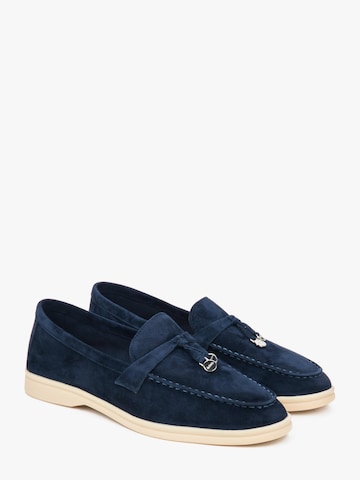 Estro Moccasins 'Estro ER00115751' in Blue: front