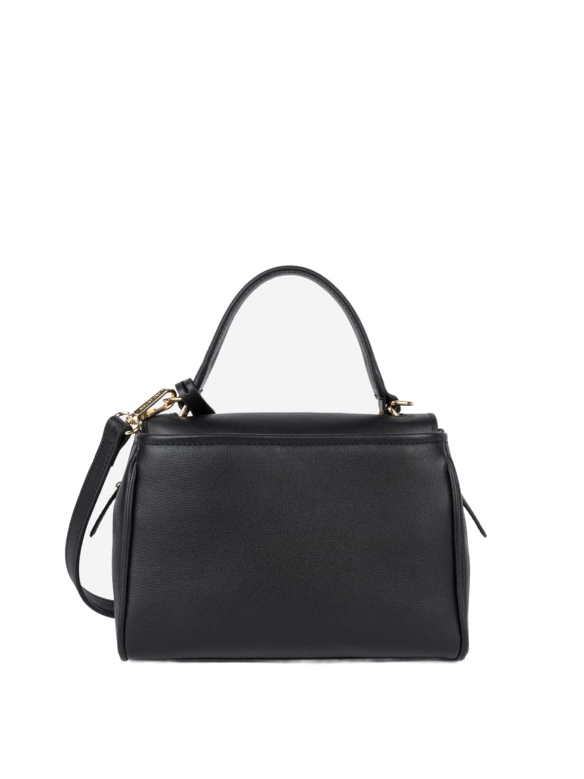 Borsa a mano 'Lancaster Sac à main A rabat avec fermoir S Mademoiselle Grace Noir' di LANCASTER Paris in nero