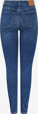 Y.A.S Skinny Jeans 'Ayo' i blå
