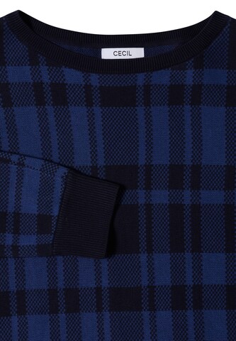CECIL Sweater 'Dolman' in Blue