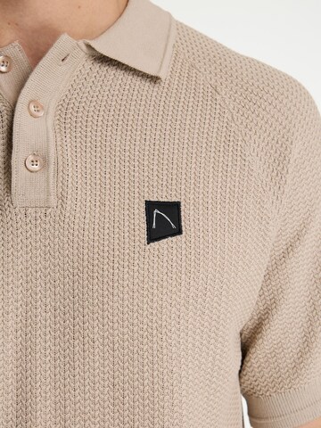CHASIN' Poloshirt 'Guy' in Beige