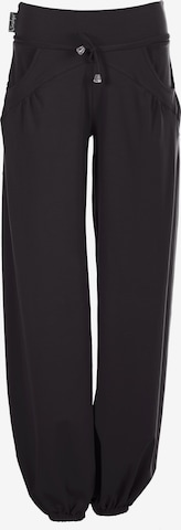 Loosefit Pantaloni sportivi 'WTE3' di Winshape in nero: frontale