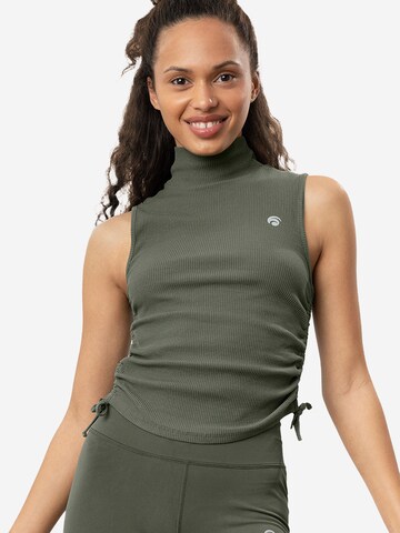 OCEANSAPART - Top desportivo 'Venice' em verde: frente