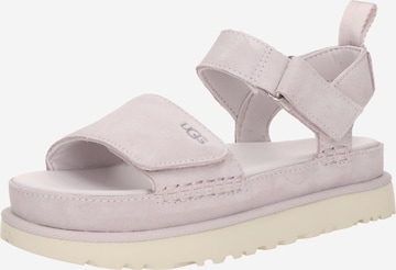 UGG - Sandália 'Goldenstar' em roxo: frente
