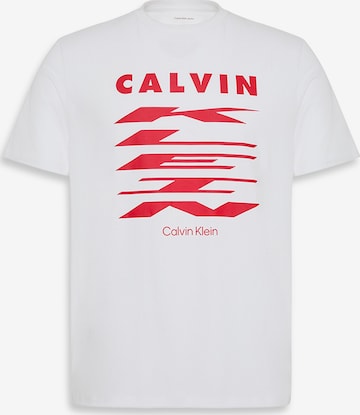 Maglietta di Calvin Klein Jeans in bianco: frontale