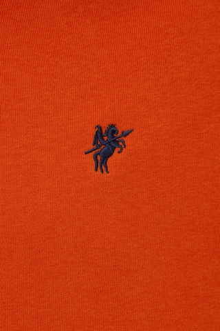 Bluză de molton 'Sebastian' de la DENIM CULTURE pe portocaliu