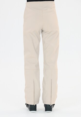 Athlecia Regular Workout Pants 'Vikki' in Beige