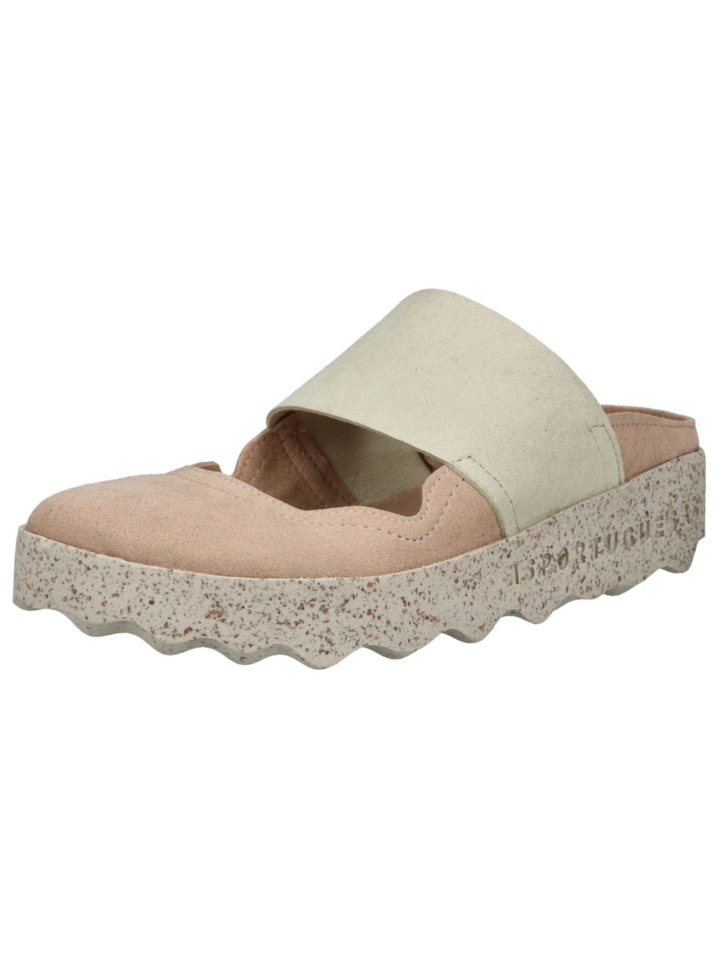 Asportuguesas Mule in Beige: front