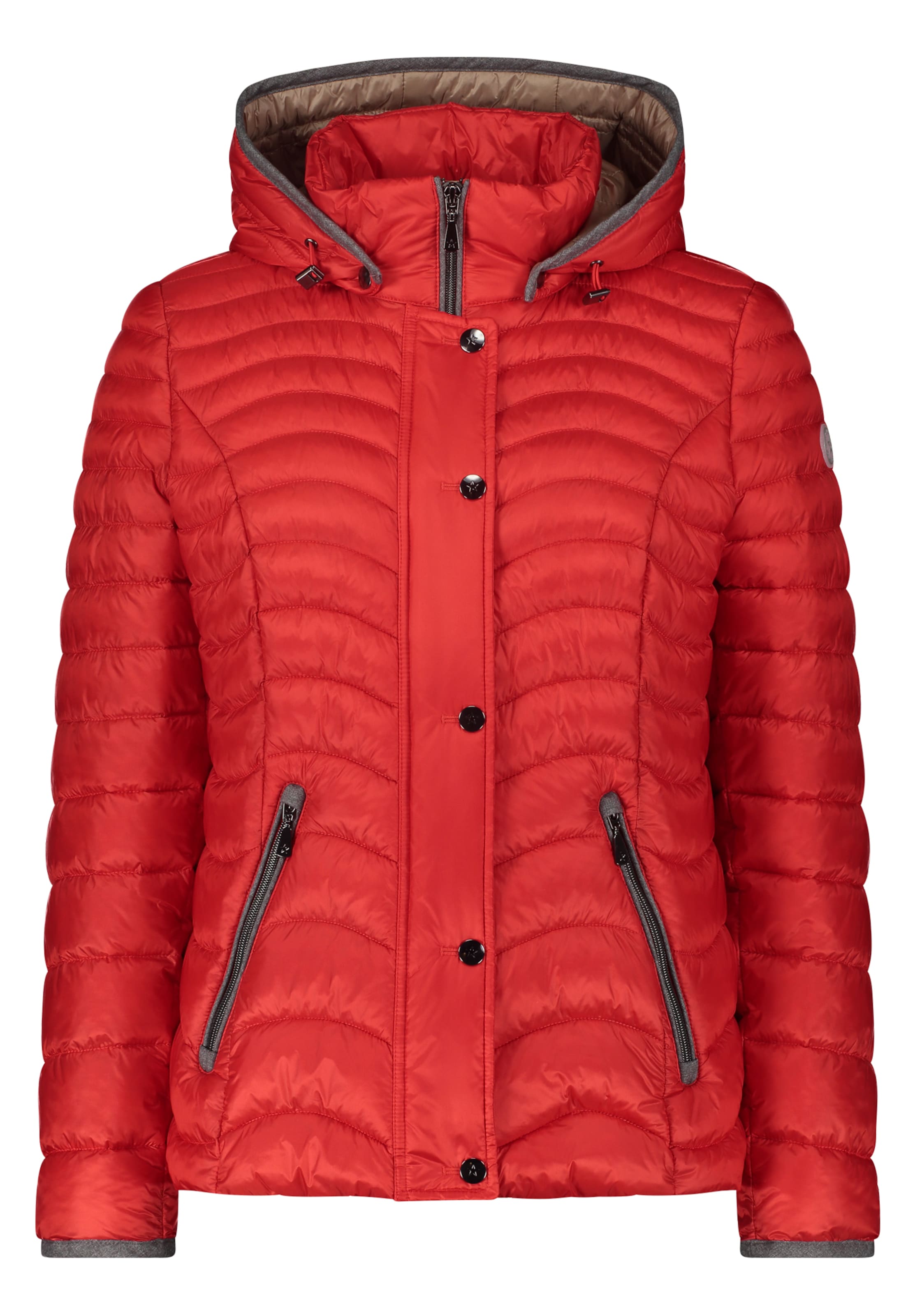 GIL BRET Φθινοπωρινό και ανοιξιάτικο μπουφάν σε κόκκινο: μπροστά