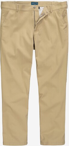 Boston Park Chino Pants in Beige: front