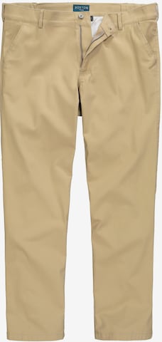 Boston Park Chino in Beige: voorkant