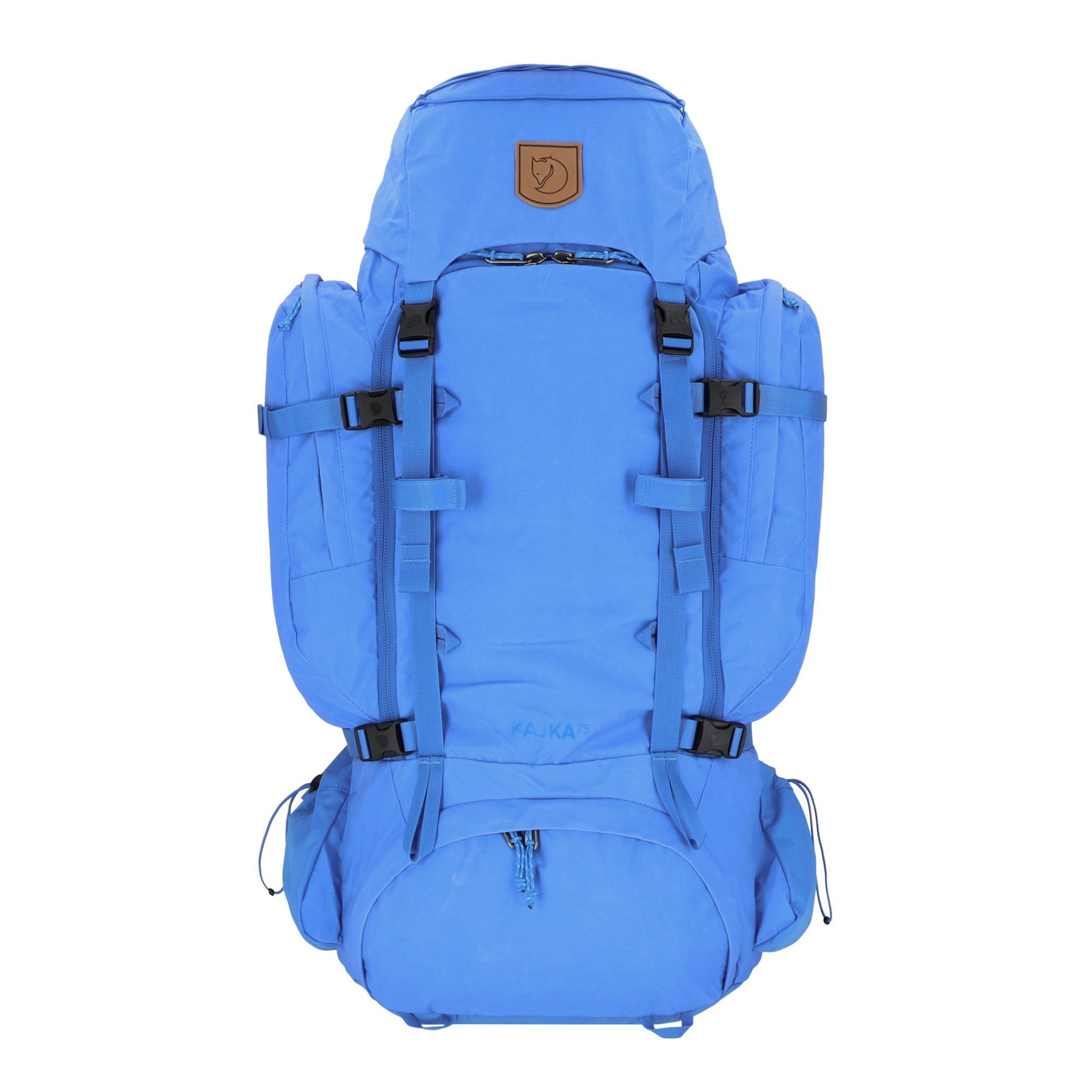 Sac à dos de sport 'Kajka 75 ' Fjällräven en bleu : devant