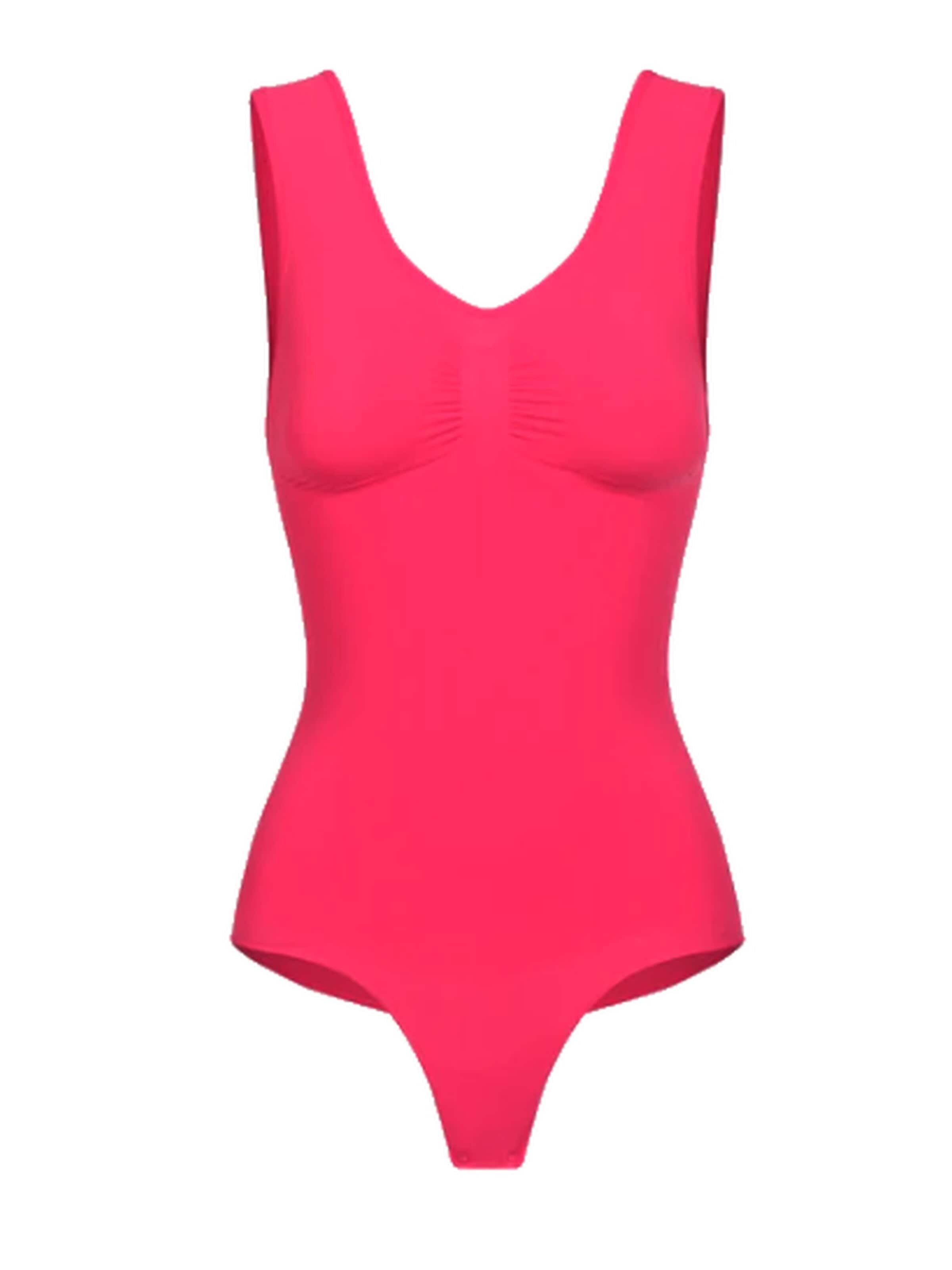 cfabBodi za oblikovanje 'Tank Bodysuit Sculpting Shapewear mit String' - roza boja: prednji dio