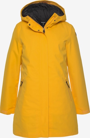 ICEPEAK Raincoat in Yellow: front