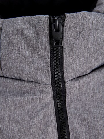 JACK & JONES Winter jacket 'JJWILLIAM' in Grey