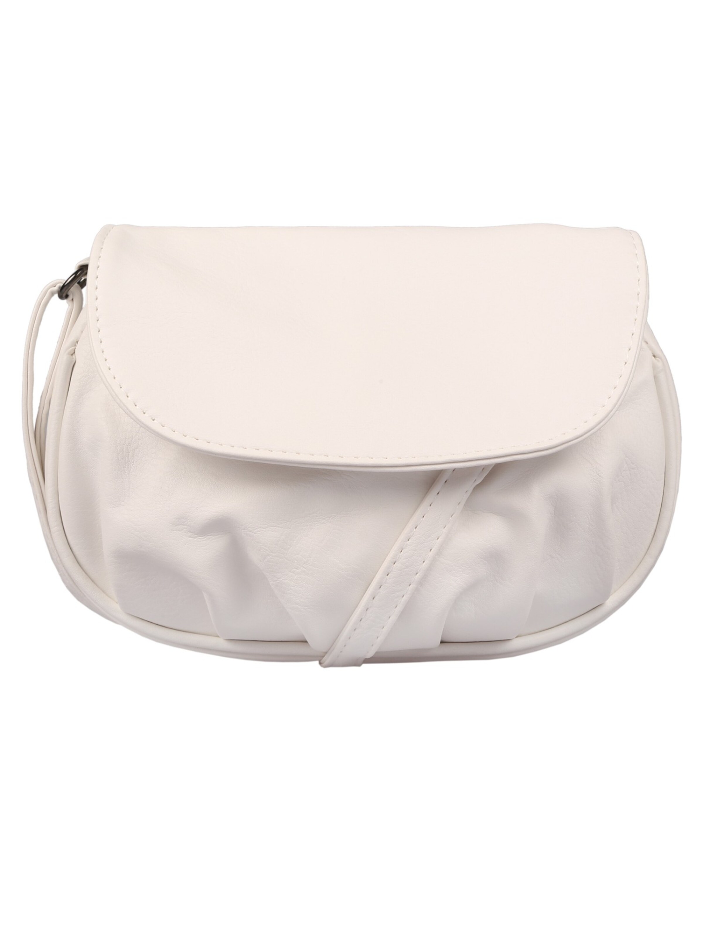Christian Wippermann Crossbody Bag in White: front