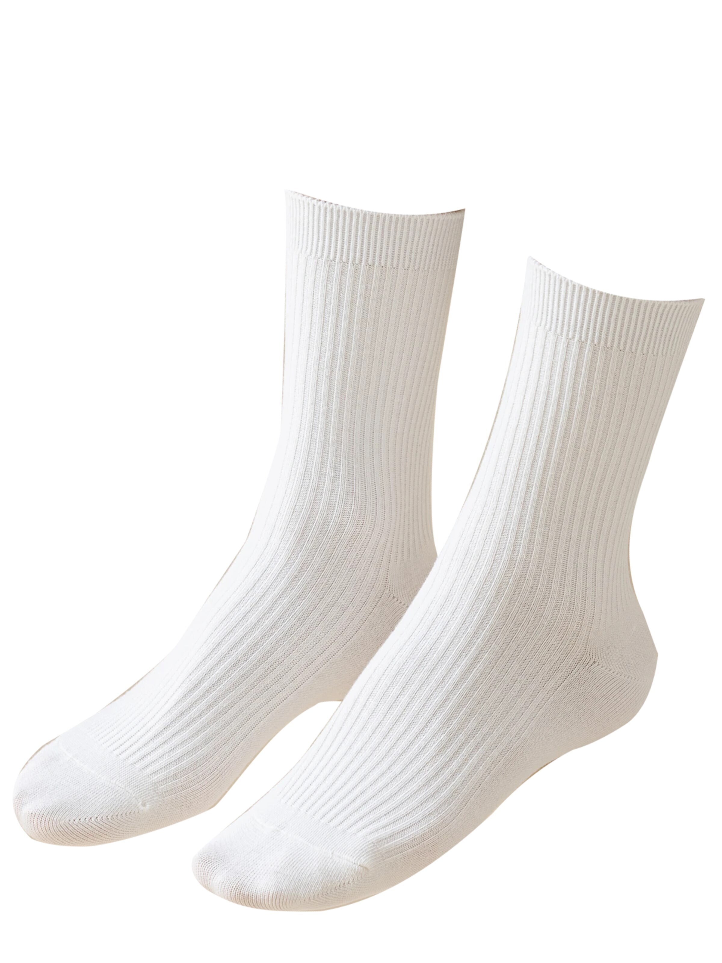 Millo Socks 'Cosy Steps' in White