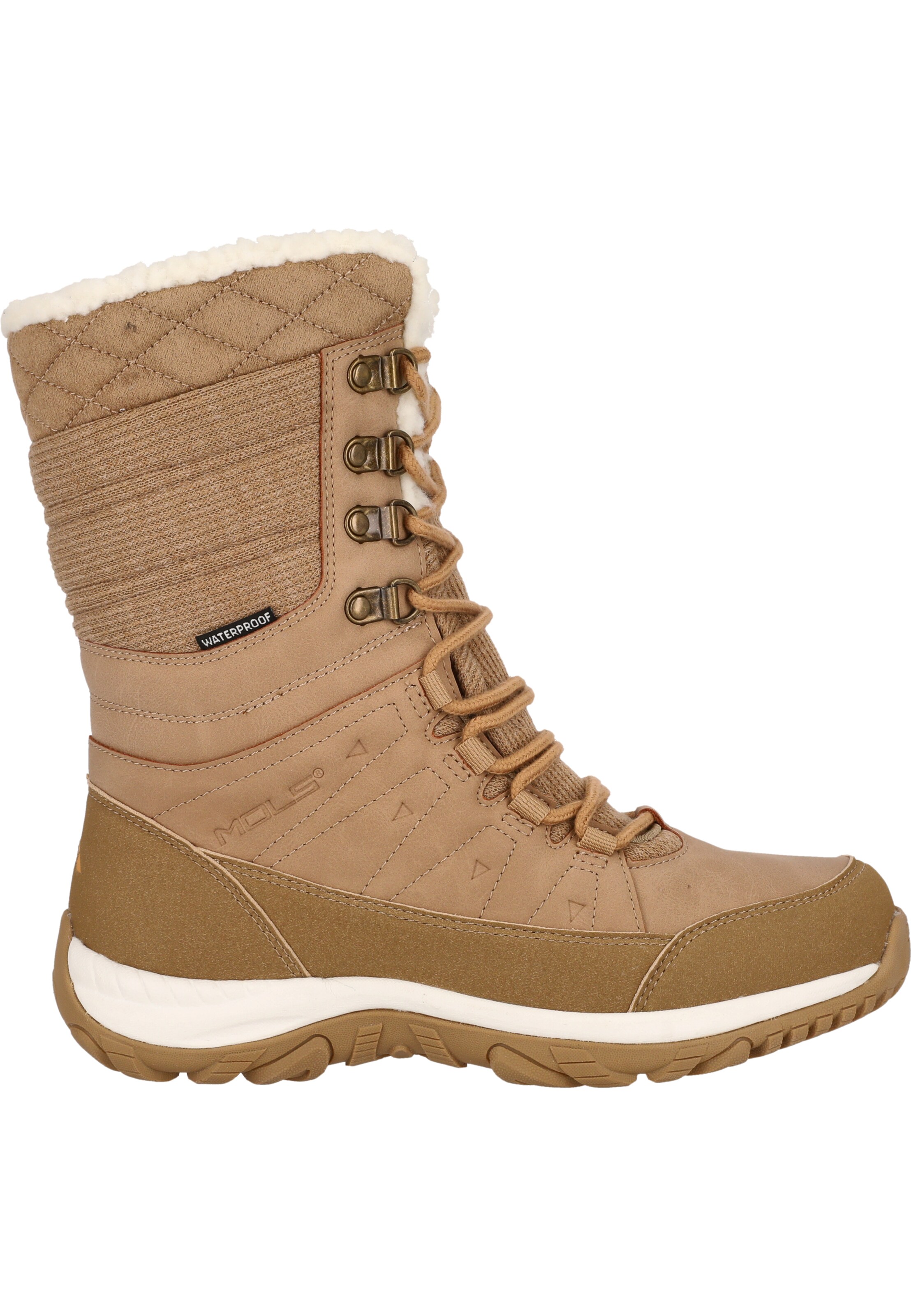Mols Winterstiefel 'Bakan' in Beige